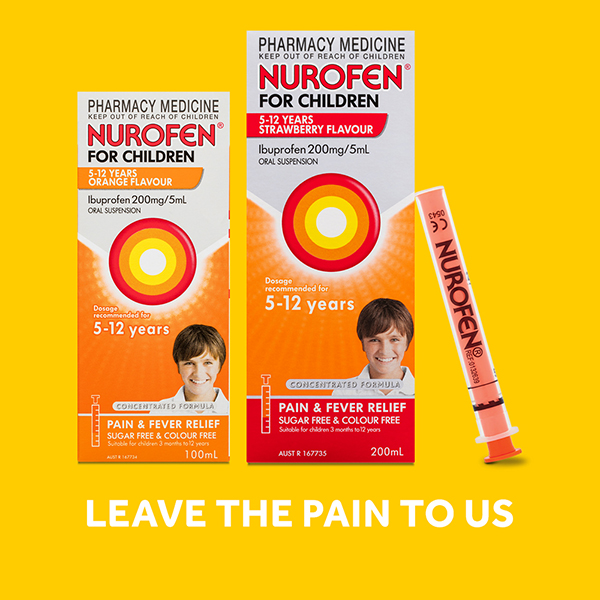 Buy Nurofen For Children 512yrs Pain and Fever Relief Concentrated
